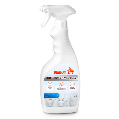 Чистящее средство для туалета SEMUT Средство для чистки унитазов чистящее средство для туалета ecvols гипоаллергенное средство для чистки унитаза без хлорки и запаха 0