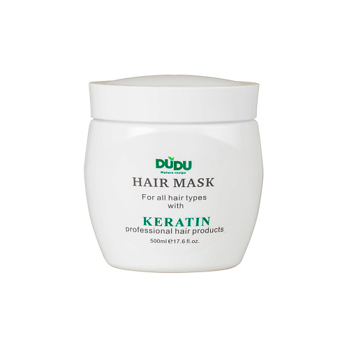 Маска для волос DUDU Маска для волос Keratin с кератином крем маска для волос с кератином keratin cream echos line 1000 мл