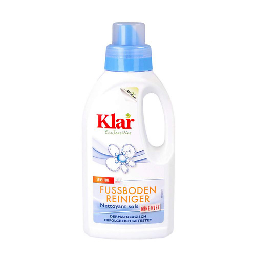 фото Klar средство для мытья полов гипоаллергенное эко