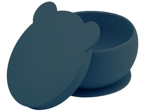 Тарелка MINIKOIOI Bowly Детская глубокая тарелка миска с присоской и крышкой 0+