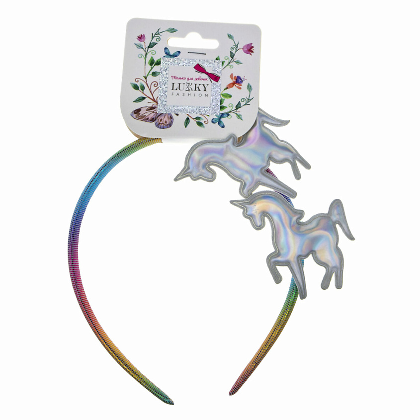 Изображение товара LUKKY Ободок для волос Единорог, Комбинированный