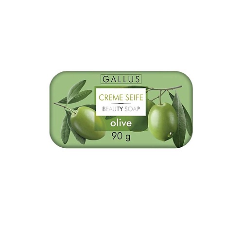 GALLUS Крем-мыло Оливковое 90 aphrodite мыло оливковое с молоком ослиц эликсир молодости 100