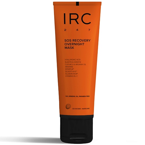 Маска для волос IRC 247 Восстанавливающая SOS-маска для поврежденных волос ампулы для волос irc 247 сыворотка для шампуня sos восстановление ar для окрашенных и поврежденных волос
