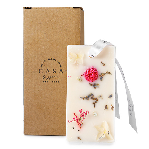 CASA LEGGERA Арома-саше Rose&Peony прямоугольной формы casa leggera свеча формовая из соевого воска motion 6 vanilla 1