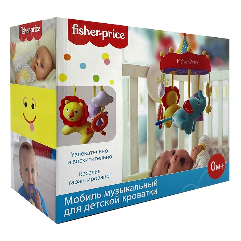 Изображение товара FISHER PRICE Мобиль для детской кроватки 0+, цвет: Комбинированный