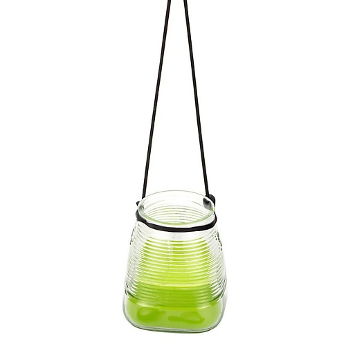 SPAAS Свеча подвесная в стакане Цитронелла зеленая 1.0 parrotslab игрушка для птиц и грызунов фуражная подвесная 10 см