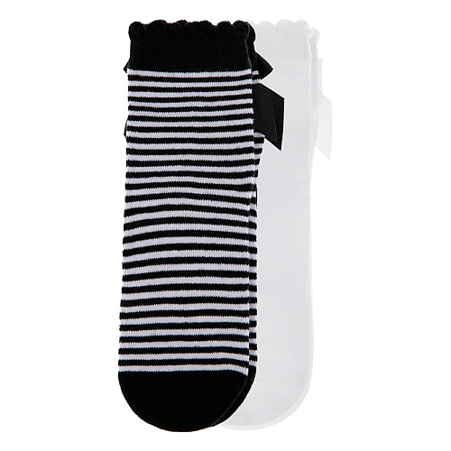 Носки PLAYTODAY Носки трикотажные с бантиком для девочек носки и следки playtoday носки трикотажные для девочек miracle