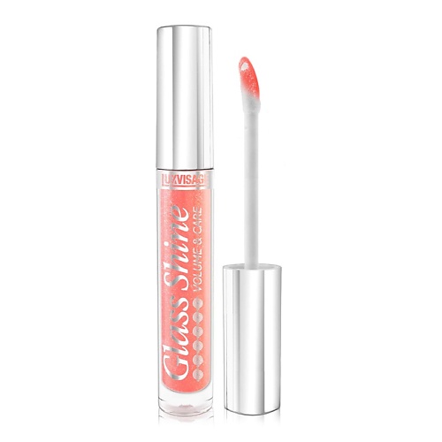 LUXVISAGE Блеск для губ GLASS SHINE relouis блеск для губ pro lip glass с эффектом жидкого стекла