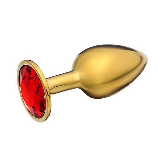 ОКИ-ЧПОКИ Анальная пробка, с красным кристаллом оки чпоки анальная пробка с красным кристаллом