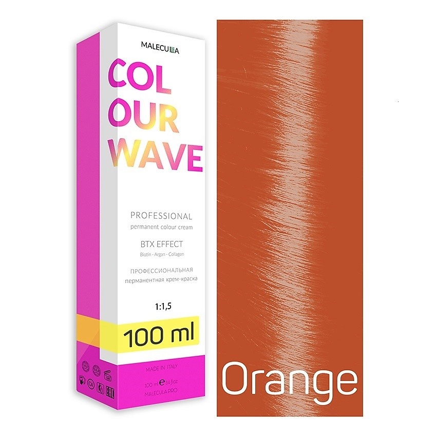 фото Malecula корректор colour wave оранжевый