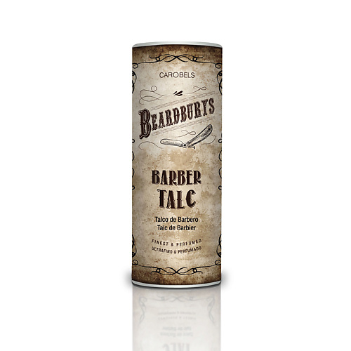 

BEARDBURYS Барбер-тальк Barber Talc Powder 200, Барбер-тальк Barber Talc Powder
