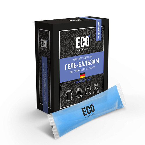 ECO-PREMIUM Концентрированный гель-бальзам для стирки всех видов тканей 250