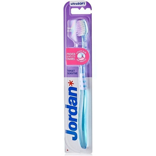 JORDAN* Зубная щетка Jordan Target Sensitive Ultra Soft, ультрамягкая валики силиконовые ultra soft m1
