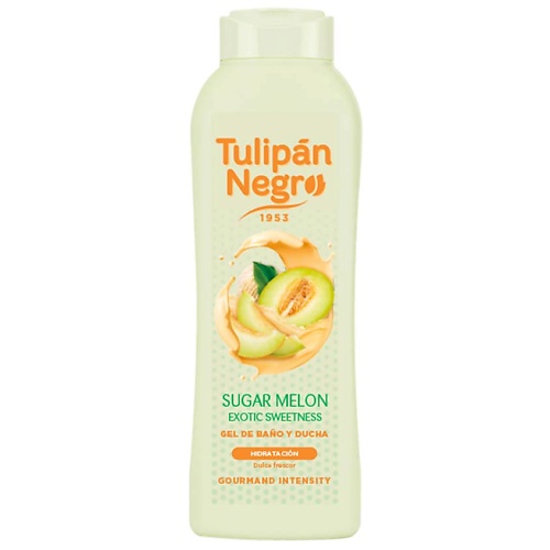 Tulipan Negro Крем-гель для душа без парабенов и пена для ванны 2в1 Сахарная дыня