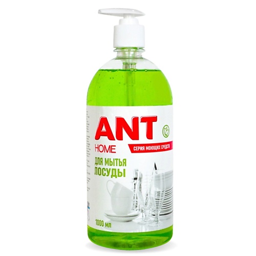 фото Ant средство для мытья посуды с ароматом зеленого яблока