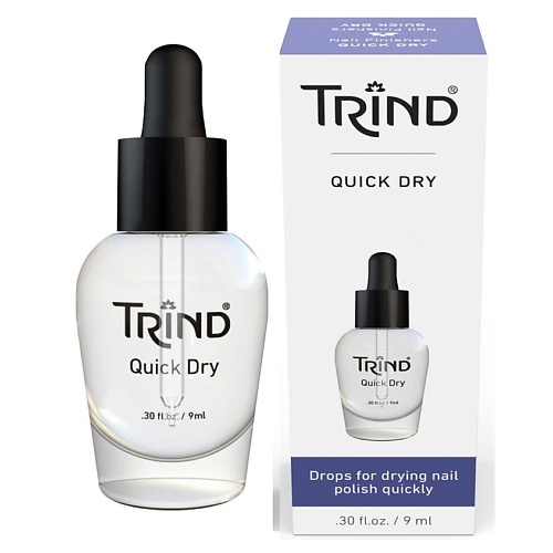 TRIND Капельная сушка лака 9 покрытие блеск и сушка gloss
