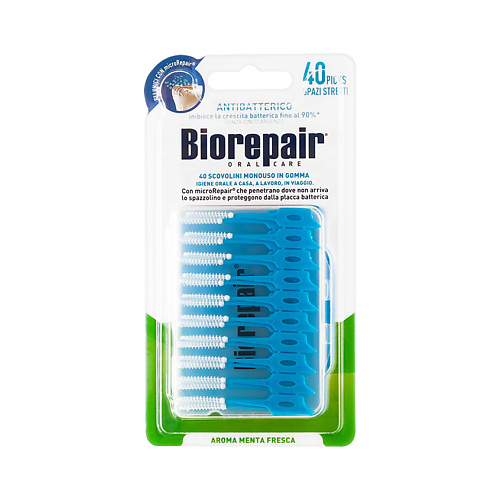 

BIOREPAIR Scovolini Monouso in Gomma Stretti Одноразовые мягкие ершики зауженные