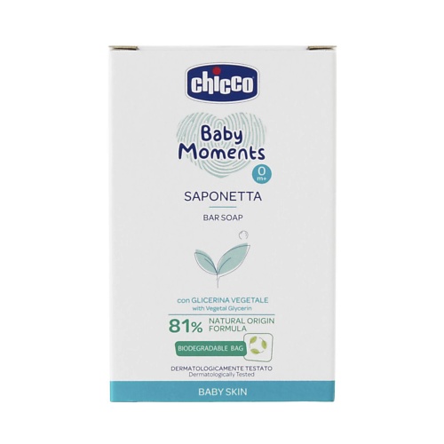 CHICCO Мыло Baby Moments 100