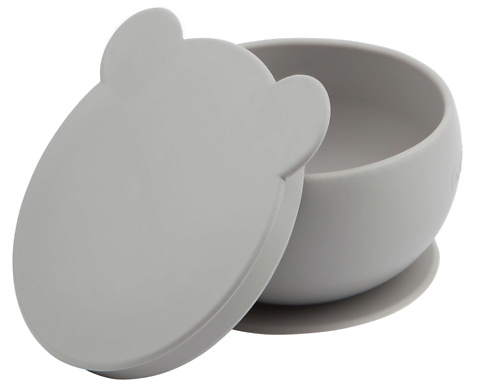 цена Тарелка MINIKOIOI Bowly Детская глубокая тарелка миска с присоской и крышкой 0+