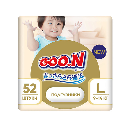 Средства для гигиены GOO.N Подгузники Soft 4/L (9-14 кг) 52