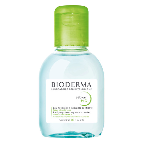 BIODERMA Мицеллярная вода очищающая для жирной и проблемной кожи лица Sebium 100.0