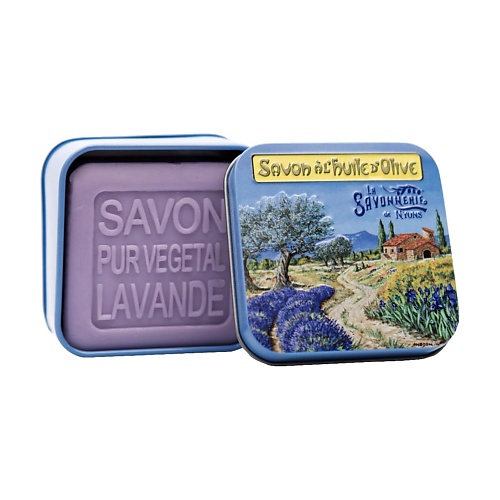 Средства для ванной и душа LA SAVONNERIE DE NYONS Мыло с лавандой Пейзаж Прованса 100
