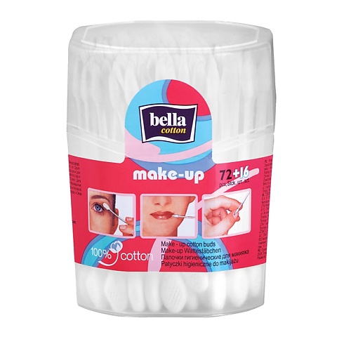 Для ванной и душа Bella Ватные палочки cotton MAKE-UP