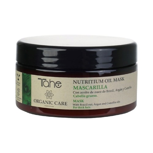 TAHE Маска для густых и сухих волос ORGANIC CARE NUTRITIUM OIL MASK 300 tahe питательная маска для тонких и сухих волос organic care nutritium mask 300