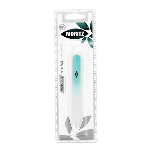 MORITZ Пилка для ногтей стеклянная 12 см moritz пилка для ногтей двусторонняя с сапфировым напылением ная 17 см