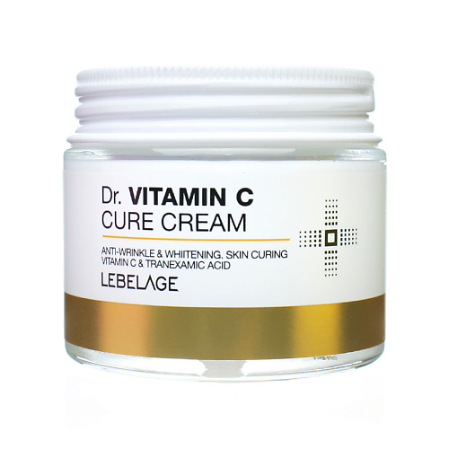 Крем для лица LEBELAGE Крем для лица с Витамином С антивозрастной Осветляющий  Dr. Vitamin C Cure Cream