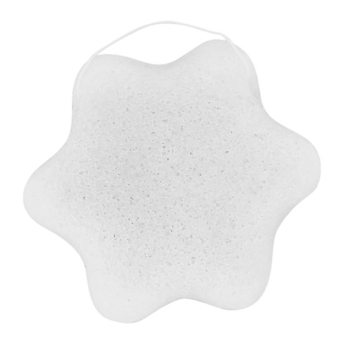 

DECO. Спонж из конняку CLEAN звезда (белый), Спонж из конняку CLEAN звезда (белый)