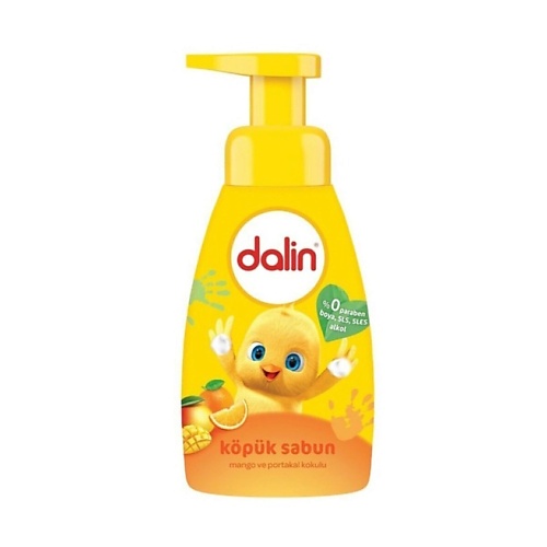 DALIN Детское жидкое мыло с ароматом манго и апельсина 200.0 мыло пенка lp care в форме ка с ароматом персика 250 мл