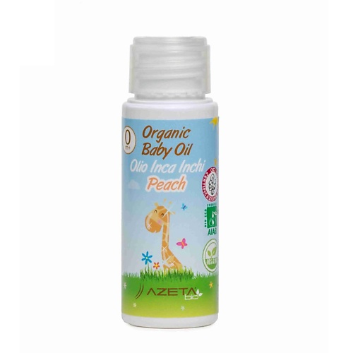 AZETABIO Органическое детское масло персик 50 azetabio органический крем с арникой 0 50