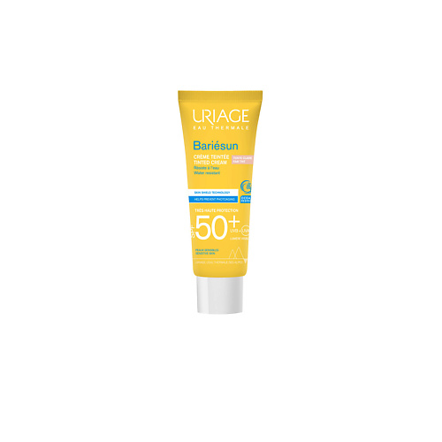 Солнцезащитный крем для лица и тела URIAGE Барьесан SPF 50+ тональный крем светлый