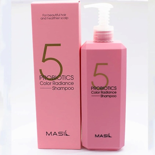 MASIL Шампунь для защиты цвета волос с пробиотиками 500 masil профессиональный шампунь для окрашенных волос с защитой а 5 probiotics color radiance 150