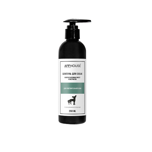 Уход для животных AFFHOUSE Шампунь для собак - Sensitive, для чувствительной кожи 250