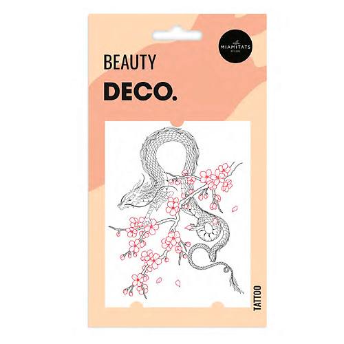 DECO. Татуировка для тела ORIENT by Miami tattoos переводная Dragon deco мочалка для тела kids dragon