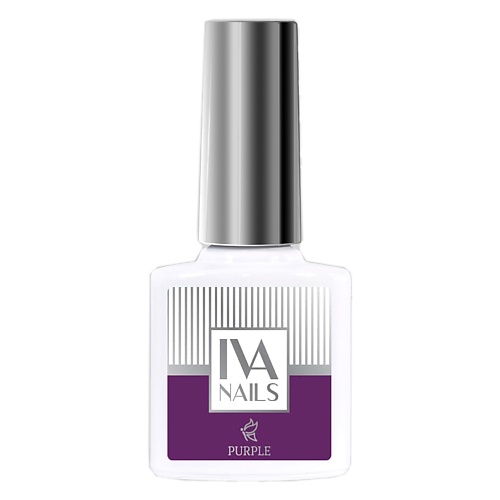 IVA NAILS Гель-лак Purple iva nails светоотражающий магнитный гель лак moonlight