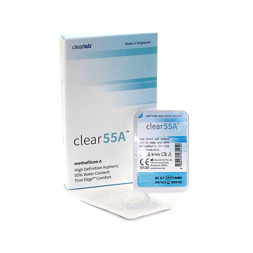 Оптика CLEARLAB Контактные линзы Clear 55A