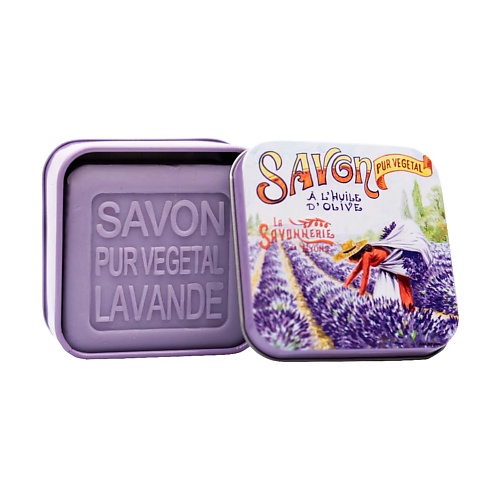 Мыло твердое LA SAVONNERIE DE NYONS Мыло с лавандой Сбор лаванды