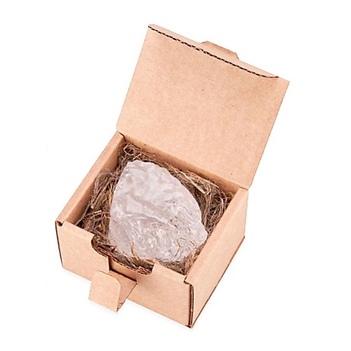 МЫЛЬНЫЕ ОРЕХИ Минеральный кристаллический дезодорант Алунит в подарочной коробке
