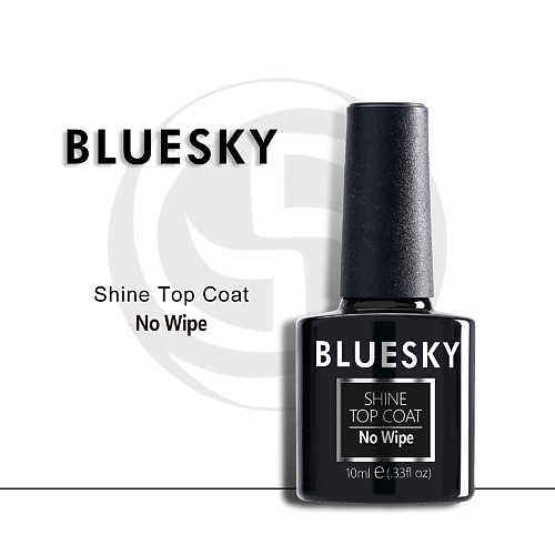 BLUESKY Топ без липкого слоя Luxury Silver Shine awista жидкость для обезжиривания и снятия липкого слоя 200