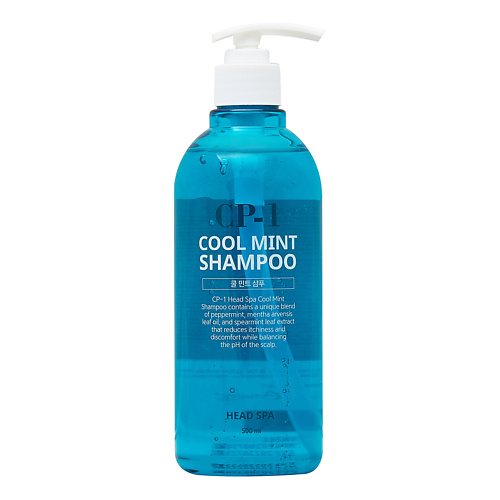 Шампунь для волос ESTHETIC HOUSE Шампунь для волос Охлаждающий CP-1 Head Spa Cool Mint Shampoo, 500 мл