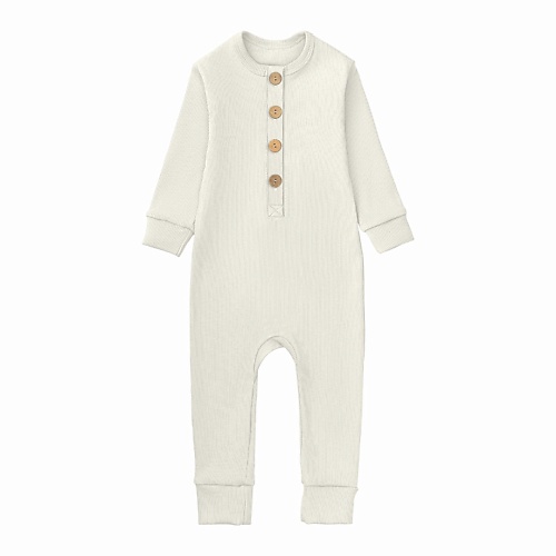 Одежда для детей LEMIVE Комбинезон для малышей Молочный