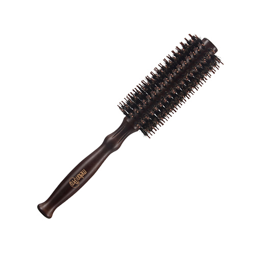 Аксессуары для волос MELONPRO Брашинг с облегченной деревянной ручкой и натуральной щетиной 19 мм