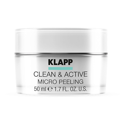 KLAPP COSMETICS Микропилинг CLEAN&ACTIVE Micro Peeling 50.0 витэкс совершенная фарфоровая кожа лактоактивный микропилинг с люмисферами для лица 75