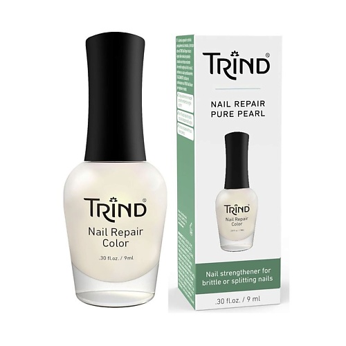 TRIND Укрепитель для ногтей белый перламутр 9 укрепитель для ногтей nail strength treatment