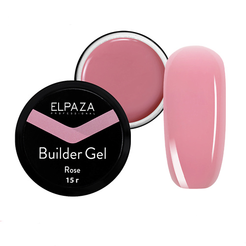 ELPAZA PROFESSIONAL Гель для наращивания ногтей all star professional однофазный гель для наращивания ногтей builder gel clear
