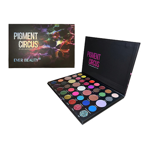 фото Farres тени для век 39 цветов pigment circus