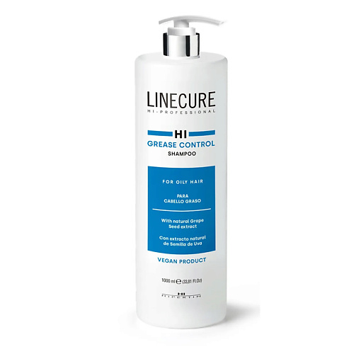 Шампунь для волос HIPERTIN Шампунь для жирных волос LINECURE Grease Control (vegan) hipertin hipertin восстанавливающий кондиционер linecure hydro sense